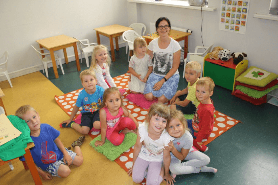 Angļu valodas nometne 4 līdz 6 gadus veciem bērniem English Kid