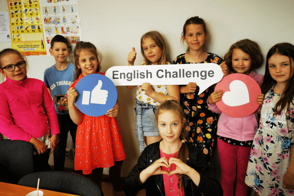 Angļu valodas nometne bērniem English Challenge